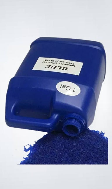 SET#50 - 1 Gallon(7.5 LBS) Premium Blue Indicating Silica Gel Desiccant Beads