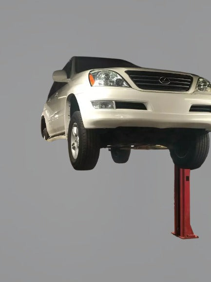 NEW 2 Post Overhead 9000 Lbs Automatic Release Mechanic Lift hoist + Handlejack