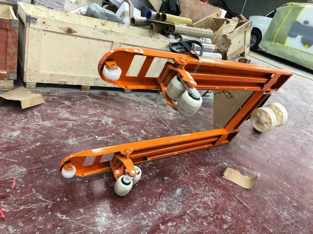 DOUBLE WHEELER PALLET JACK STRONG - HAND TRUCK 27" X 48" 5500 LB CAP DF25