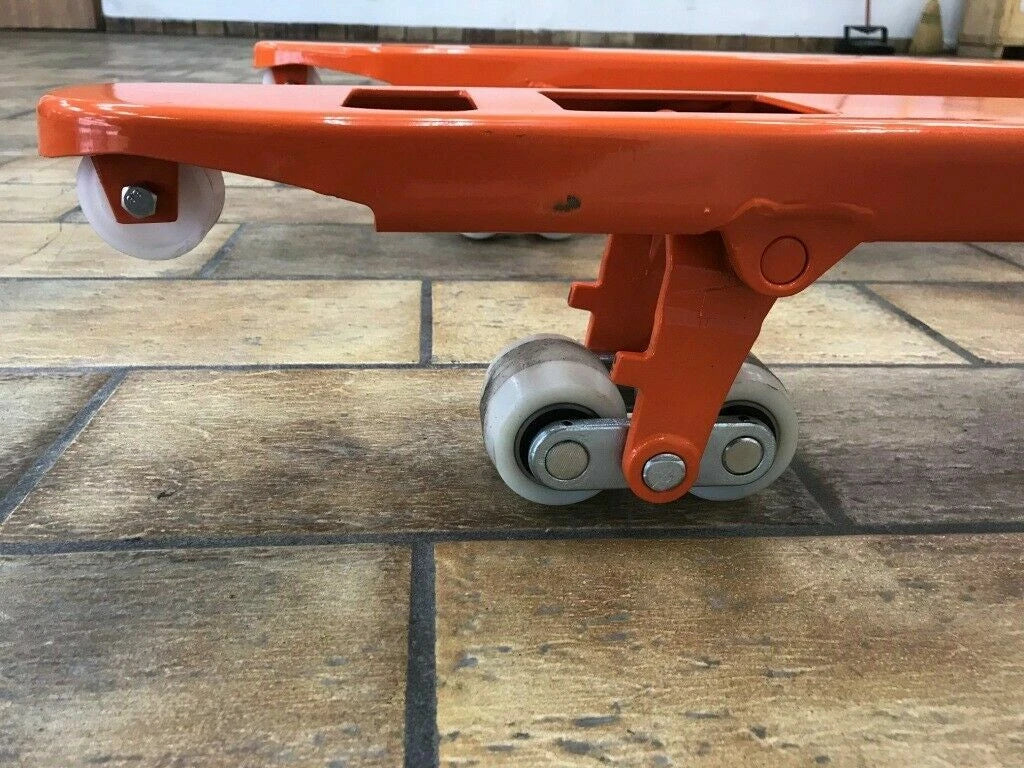 DOUBLE WHEELER PALLET JACK STRONG - HAND TRUCK 27" X 48" 5500 LB CAP DF25