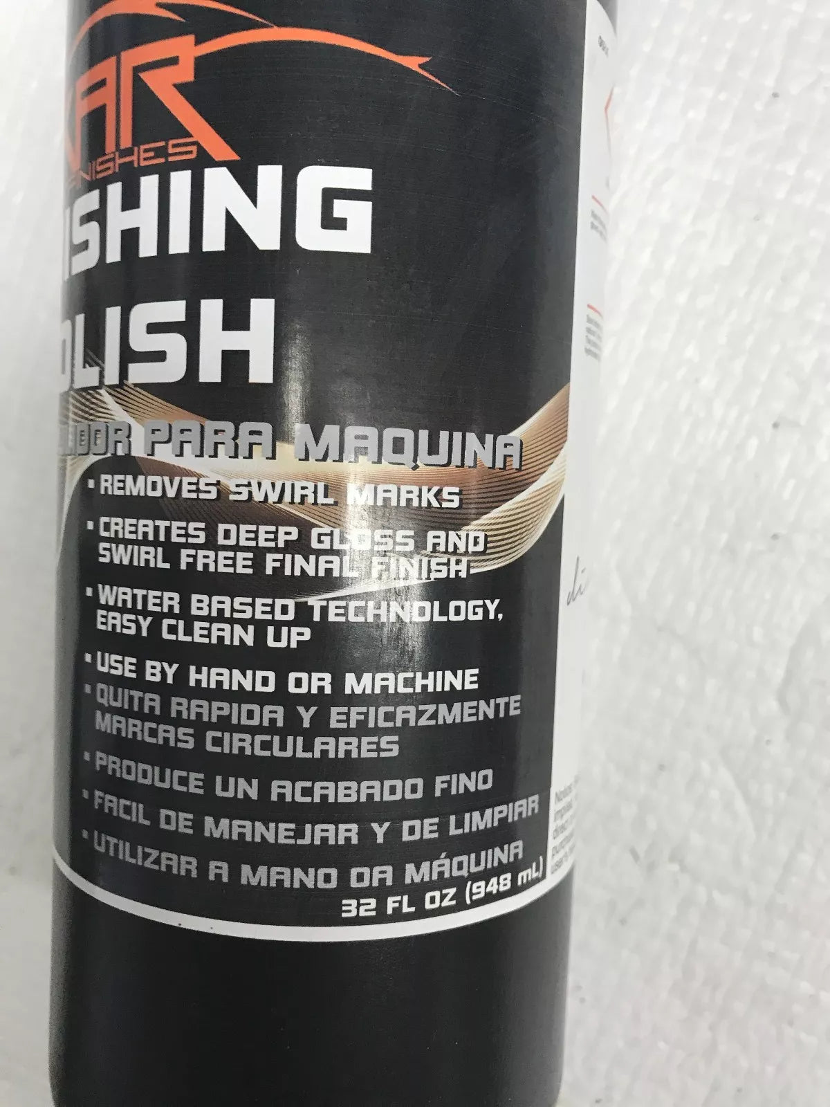 KAR996Q FINISHING POLISH 32 FL OZ BUFFING POLISH AUTO REFINISHING AUTOBODY SHOP