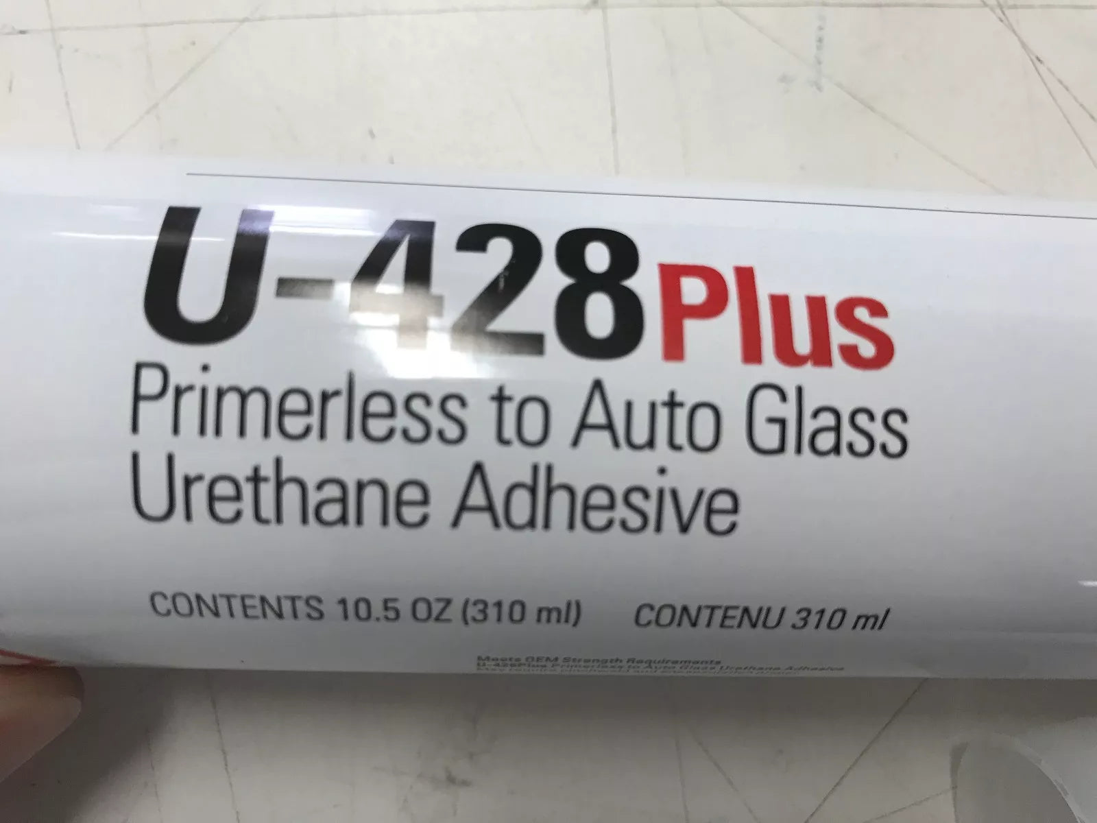 DOW U-428 Plus Auto-Glass Windshield Urethane Primerless Adhesive Glue Sealant