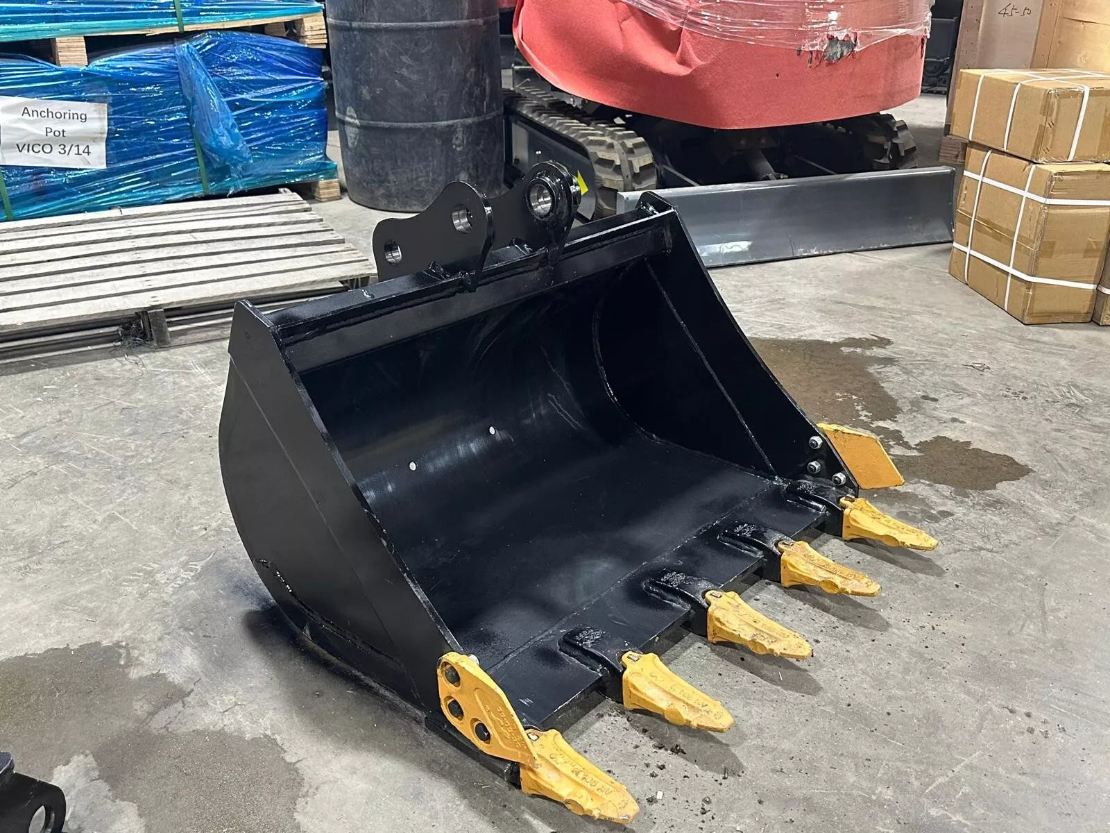 3.5 Ton Excavator 31 Inch Bucket Attachment For Rippa