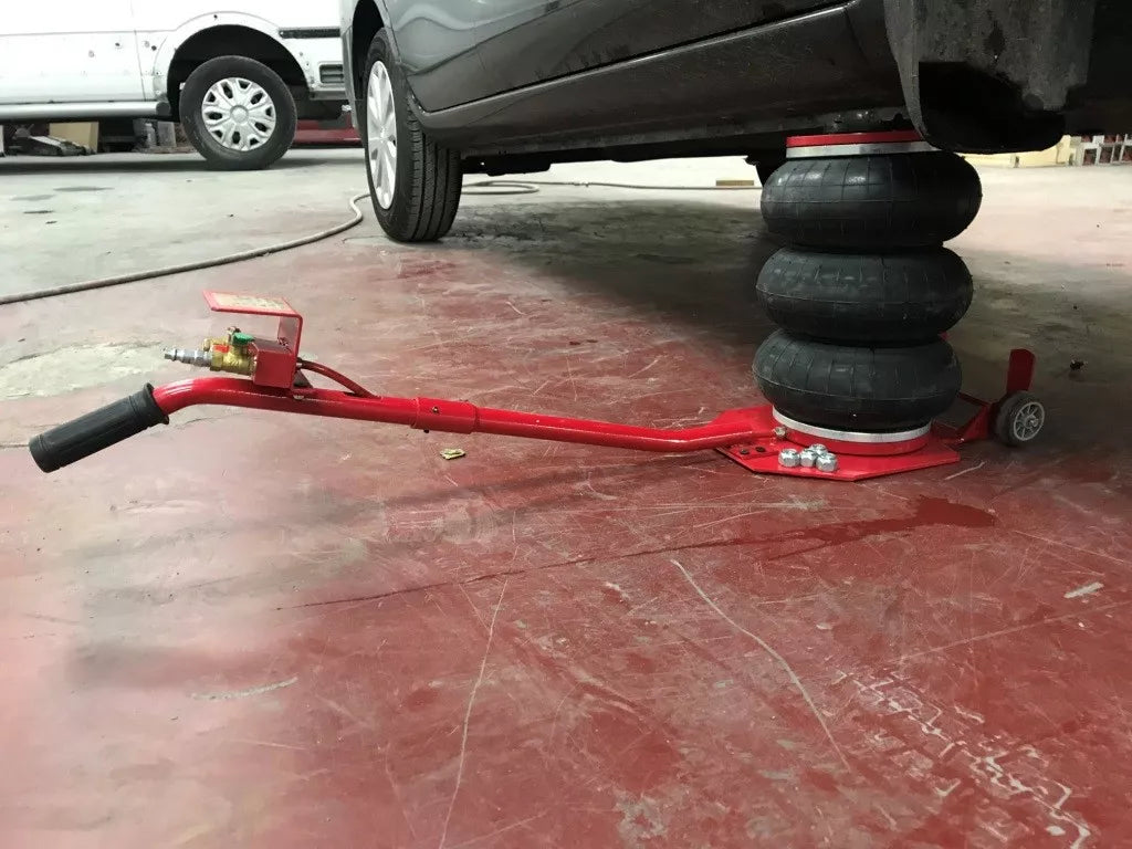 Auto shop Tire Shop 2 pcs Triple Bag Go Air Jacks 6600 LBS Quick Lift Heavy Jack