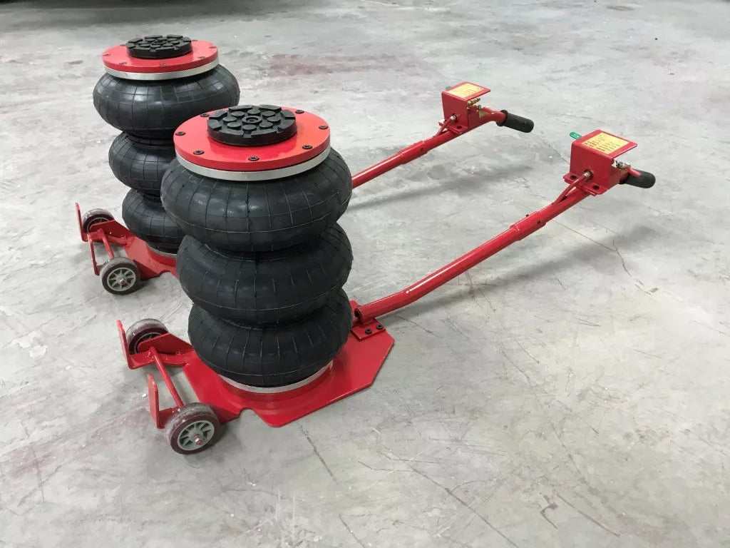 Auto shop Tire Shop 2 pcs Triple Bag Go Air Jacks 6600 LBS Quick Lift Heavy Jack