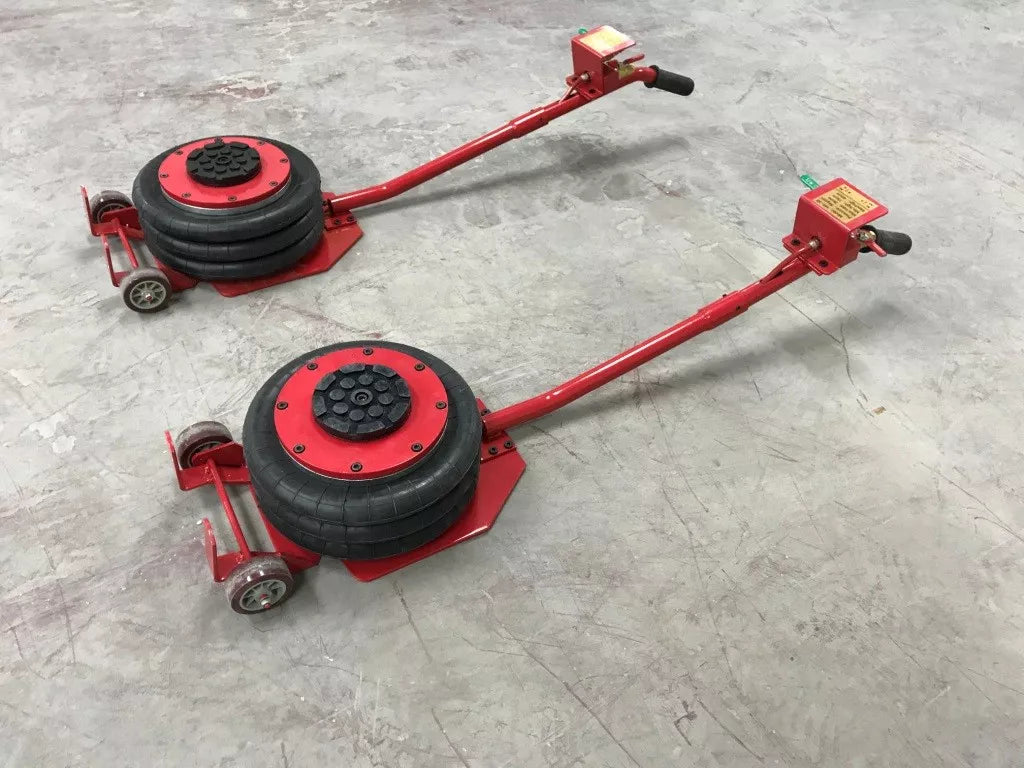 Auto shop Tire Shop 2 pcs Triple Bag Go Air Jacks 6600 LBS Quick Lift Heavy Jack