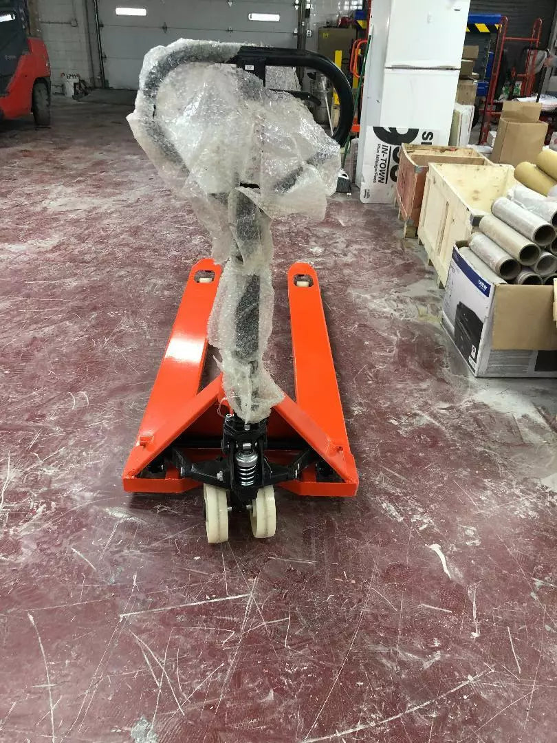 New Long Forks Pallet Jack with 70 Inches Forks (70"x26") 3,300-Lb. Capacity