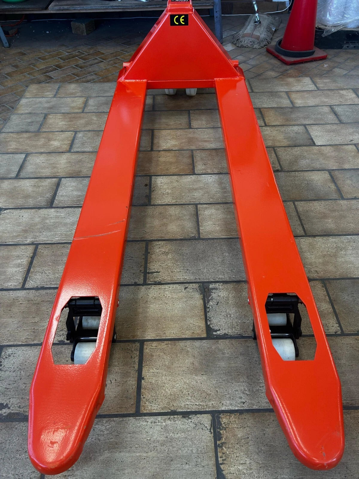 New Long Forks Pallet Jack with 70 Inches Forks (70"x26") 3,300-Lb. Capacity