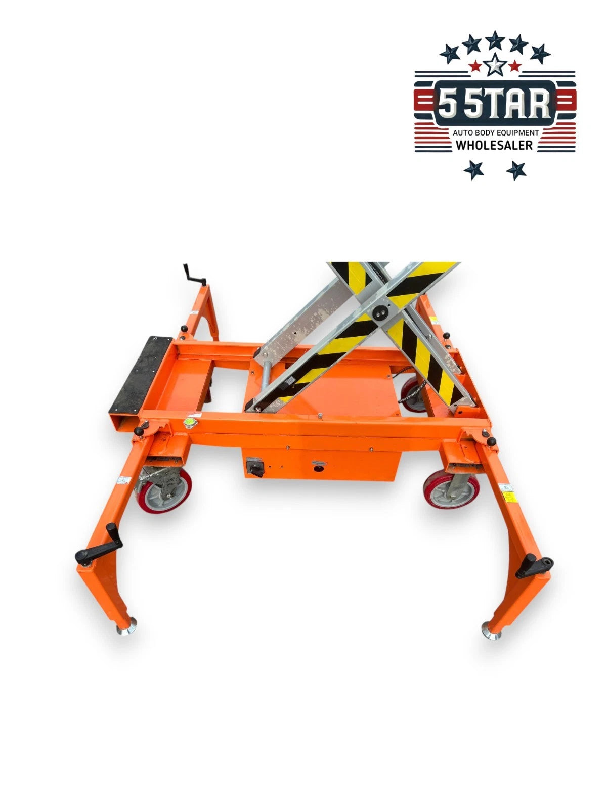 Free Shipping New 5 Star 22 Feet Max Lift Electric Scissor Lift Man Lift