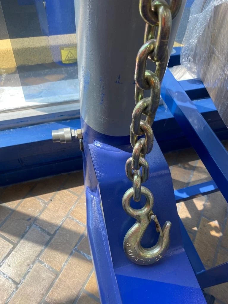SET#31 AUTO BODY FRAME MACHINE RACK PULL CHAIN 11 FEET LONG SLIP HOOK HEAVY DUTY