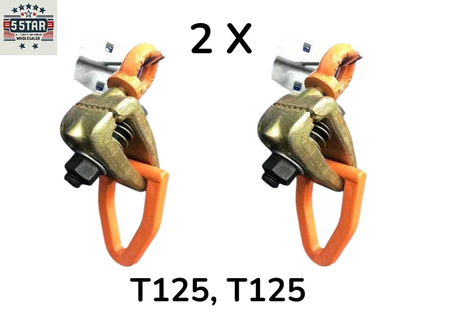 2 TWO X 3 TON 2-WAY Mini Pull Clamp Self-Tightening Grips Frame Machine clamp