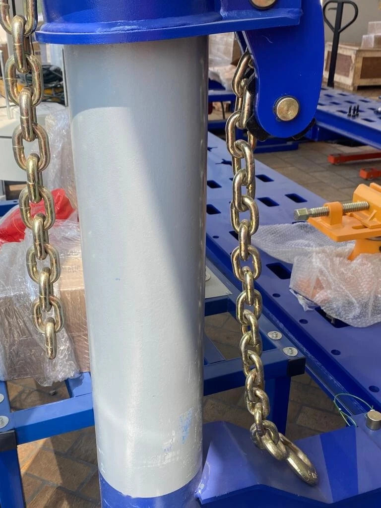 SET#31 AUTO BODY FRAME MACHINE RACK PULL CHAIN 11 FEET LONG SLIP HOOK HEAVY DUTY