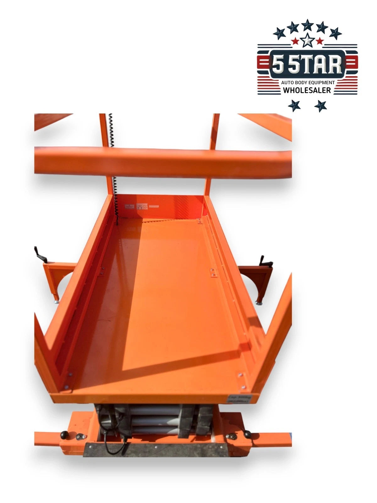 FREE SHIPPING NEW 5 STAR 22 FEET MAX LIFT ELECTRIC SCISSOR LIFT MAN LIFT
