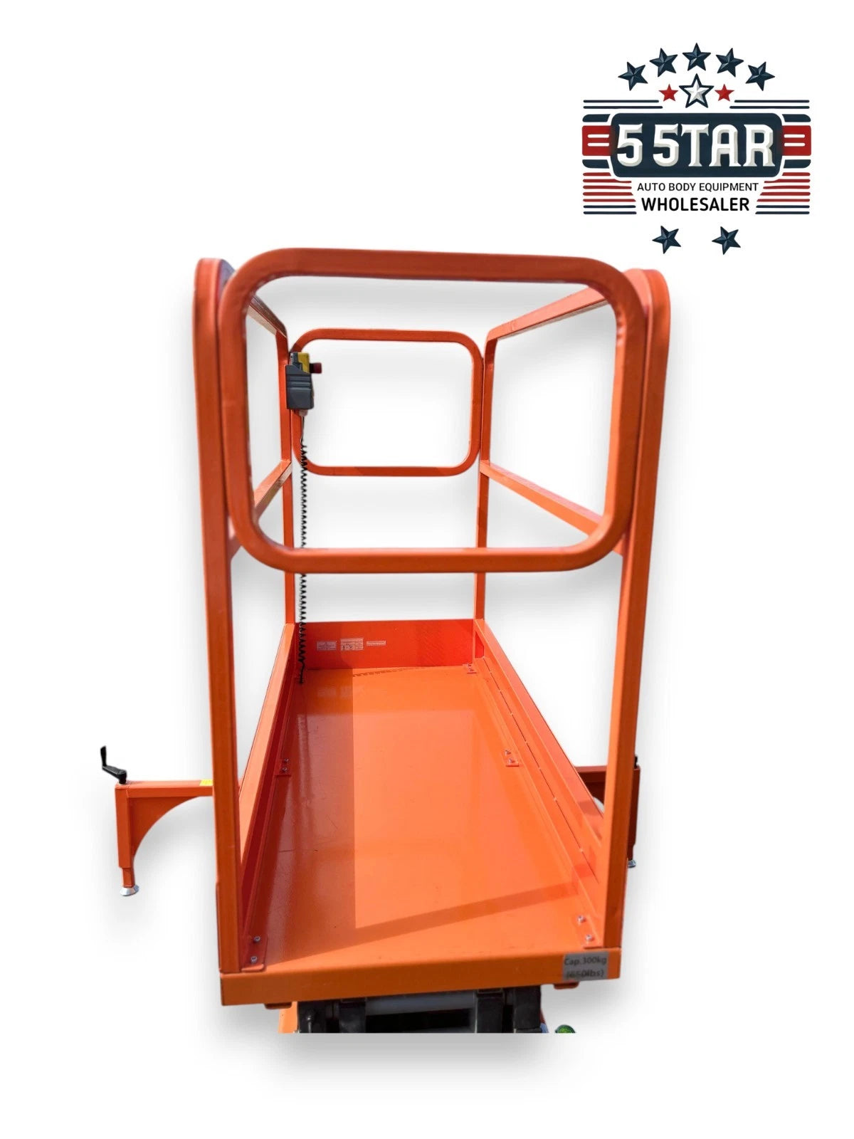 FREE SHIPPING NEW 5 STAR 22 FEET MAX LIFT ELECTRIC SCISSOR LIFT MAN LIFT