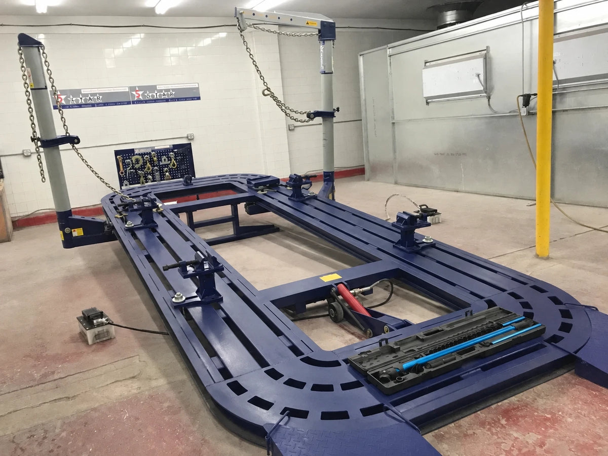 FREE SHIPPING NEW 22 FEET AUTO BODY FRAME MACHINE WITH TOOLS CART COMPLETE PCKG