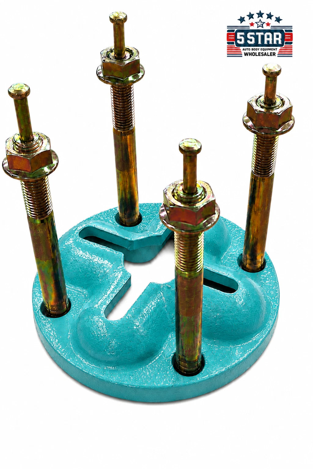 AUTO BODY FRAME MACHINE ANCHOR POT WITH 4 SLOTS FREE BOLTS