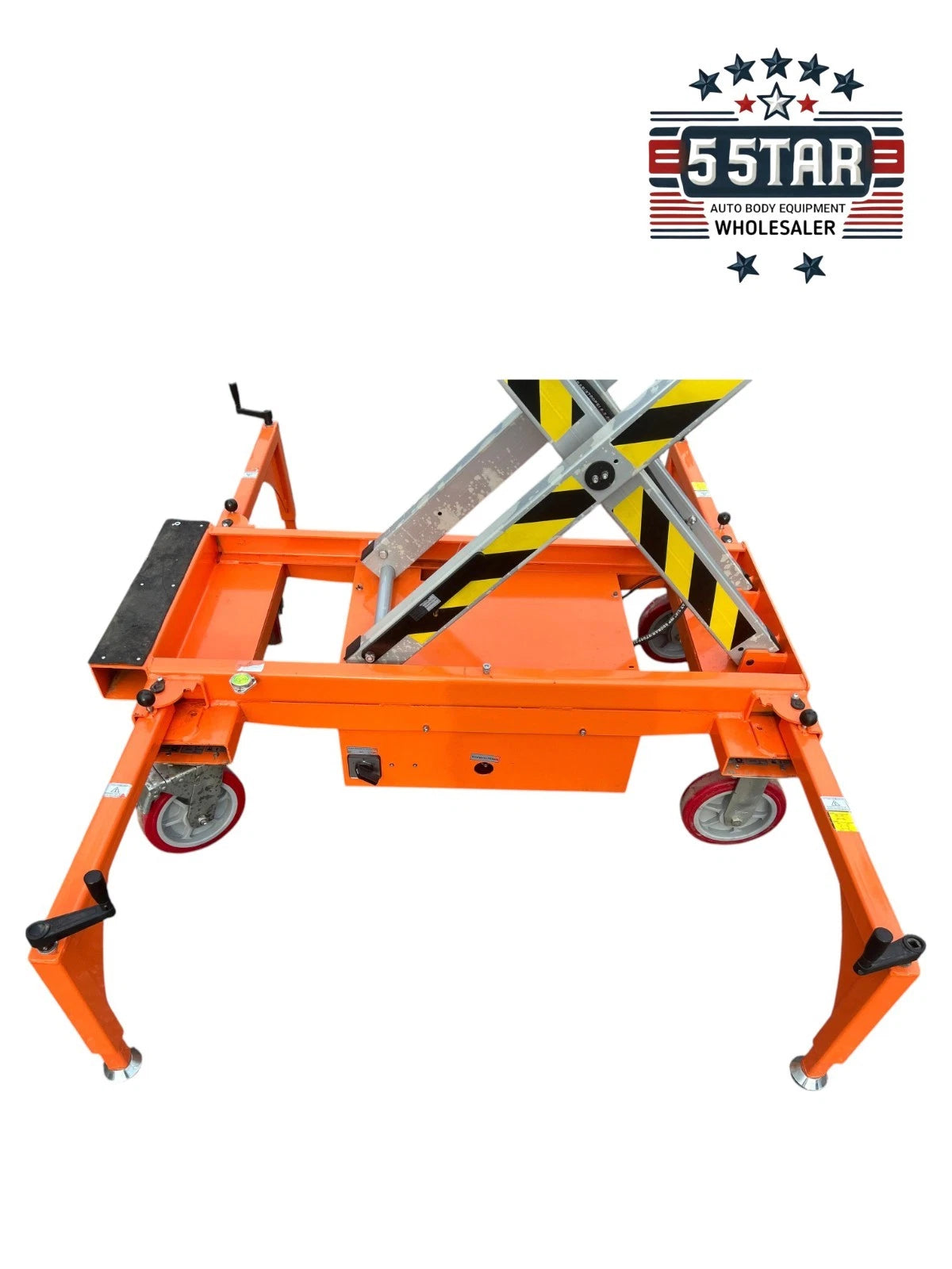 Free Shipping New 5 Star 22 Feet Max Lift Electric Scissor Lift Man Lift