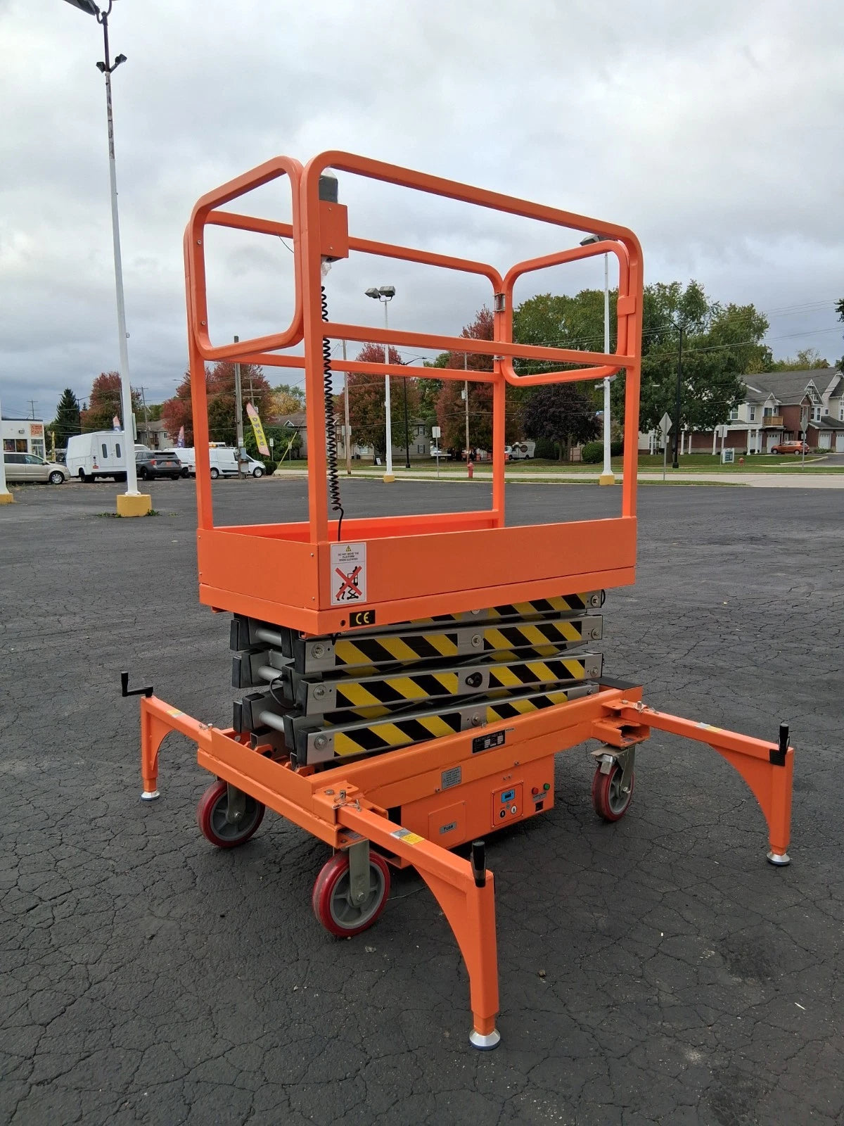 LOCAL PICK UP ONLY 2022 Open Box 5 STAR 16 FEET MAX LIFT ELECTRIC SCISSOR LIFT MAN LIFT&nbsp;