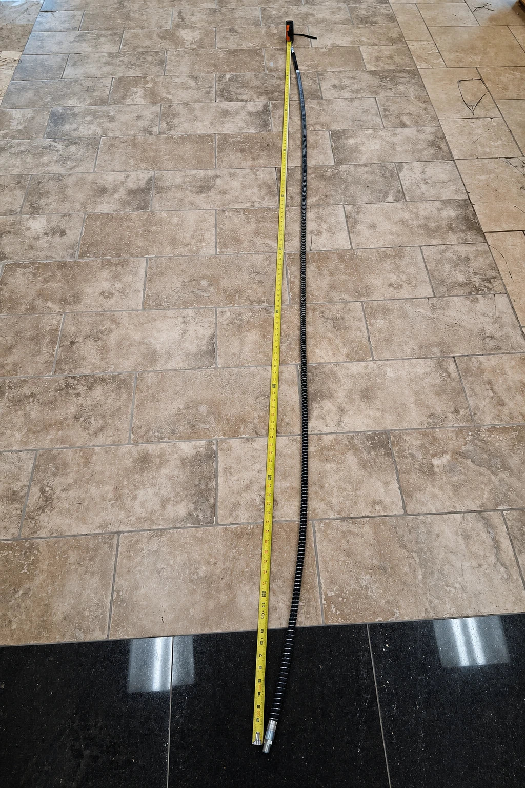 Air Hydraulic hoes 10000 PSI Auto Body Frame machine foot pump 8 FEET 6 INCHES
