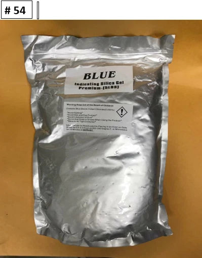 SET#54 - 5 LBS Premium Blue Indicating Silica Gel Desiccant Beads
