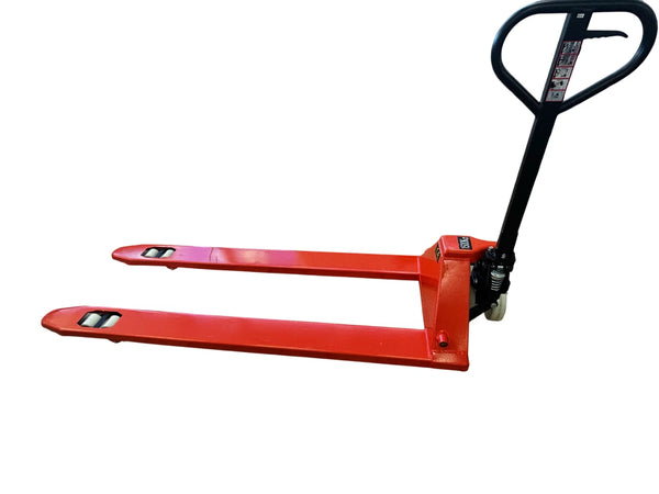 New Long Forks Pallet Jack with 70 Inches Forks (70"x26") 3,300-Lb. Capacity
