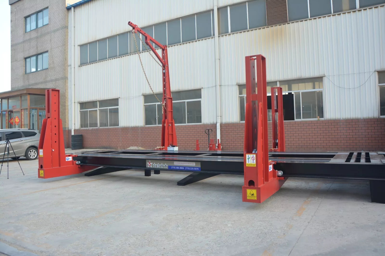 FREE SHIPING NEW 28 FEET LONG 4 TOWERS HEAVY DUTY 25-Ton pulling capacity towers