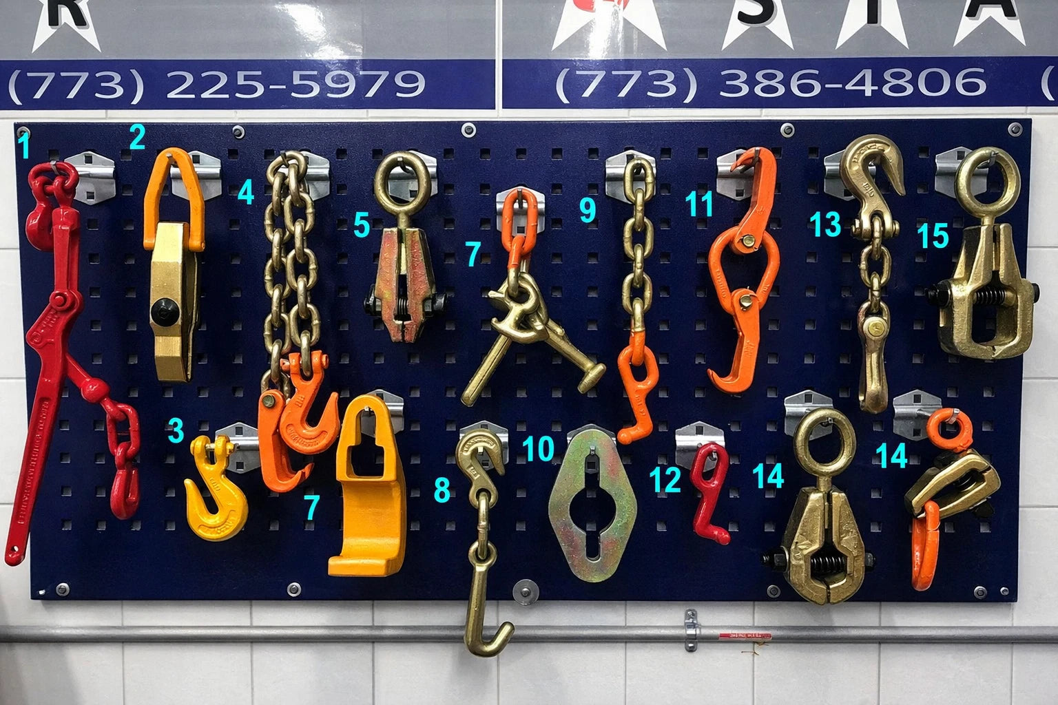 SET#6 AUTO BODY FRAME MACHINE 16 PIECE TOOL AND CLAMP SET MEGA DEAL