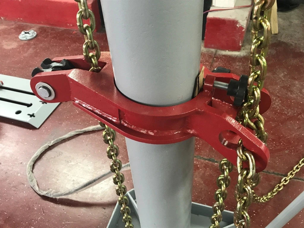 Auto Body Frame Machine Floor Rack System 10 TON Puller FREE JACK + 22 anch pots.