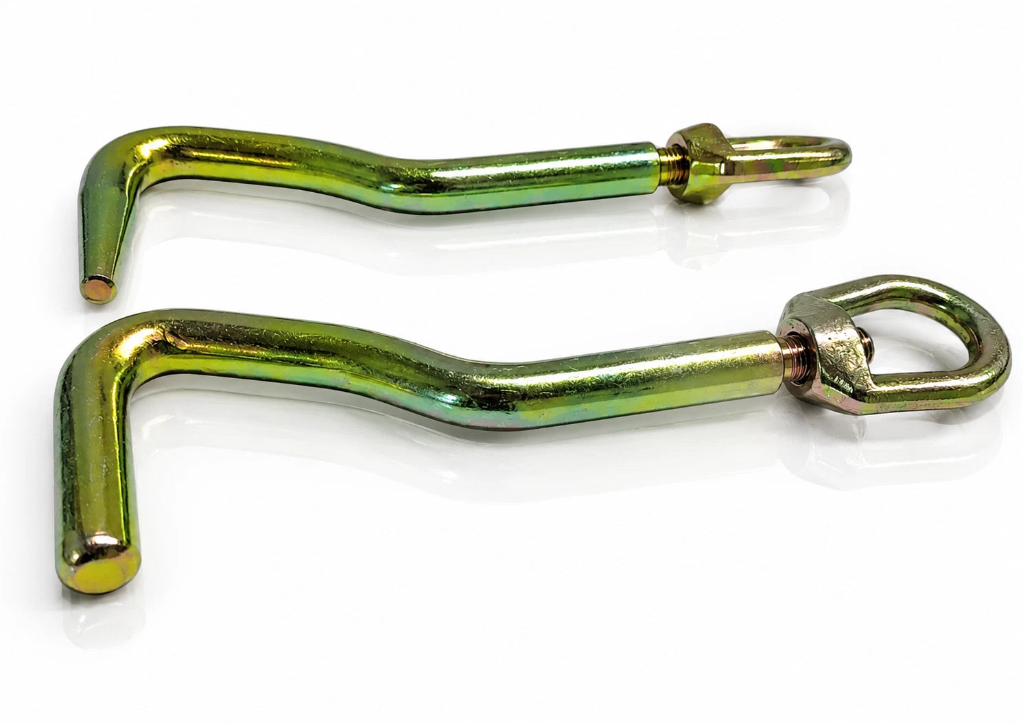 Mo Clamp style Round & Pointy Nose Metal Hook pair L Shape Hook Auto body frame