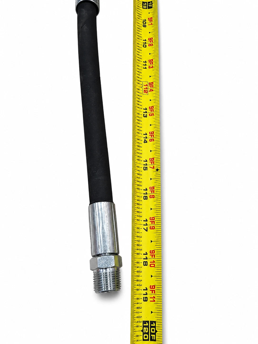 Air Hydraulic hoes 10000 PSI Auto Body Frame machine foot pump 8 FEET 6 INCHES