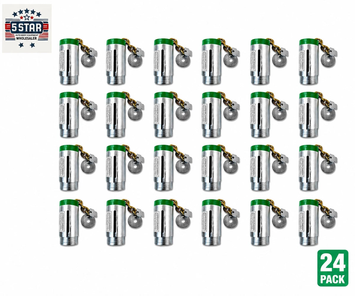 24 pcs Floor Anchor Pots Auto Frame Machines and Pulling Posts Anchoring pots