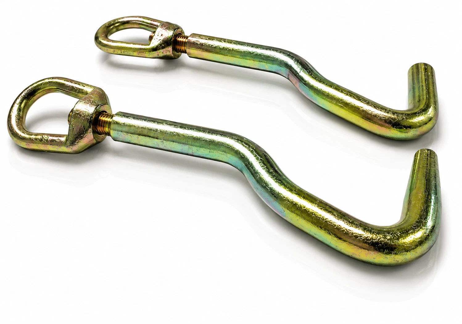 Mo Clamp style Round & Pointy Nose Metal Hook pair L Shape Hook Auto body frame