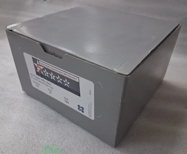 5 STAR AO Film H&L Disc 6" 180 Grit Sanding Discs (100 Pieces) Auto Body