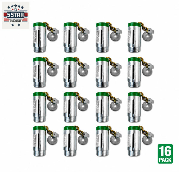 16 pcs Floor Anchor Pot Auto Frame Machines and Pulling Posts Anchoring pots