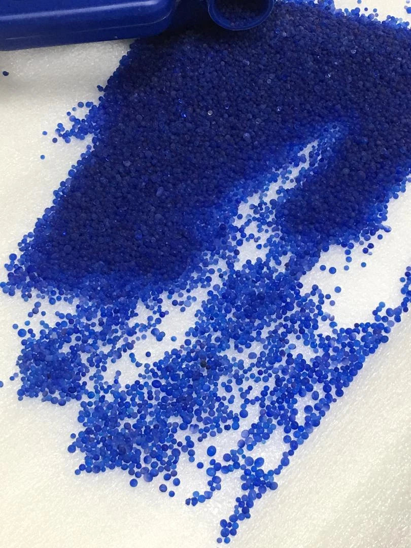 SET#54 - 5 LBS Premium Blue Indicating Silica Gel Desiccant Beads