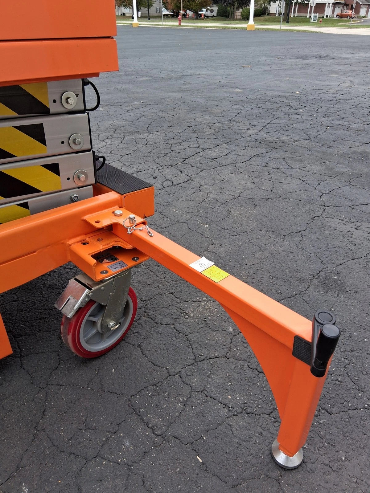 LOCAL PICK UP ONLY 2022 Open Box 5 STAR 16 FEET MAX LIFT ELECTRIC SCISSOR LIFT MAN LIFT&nbsp;