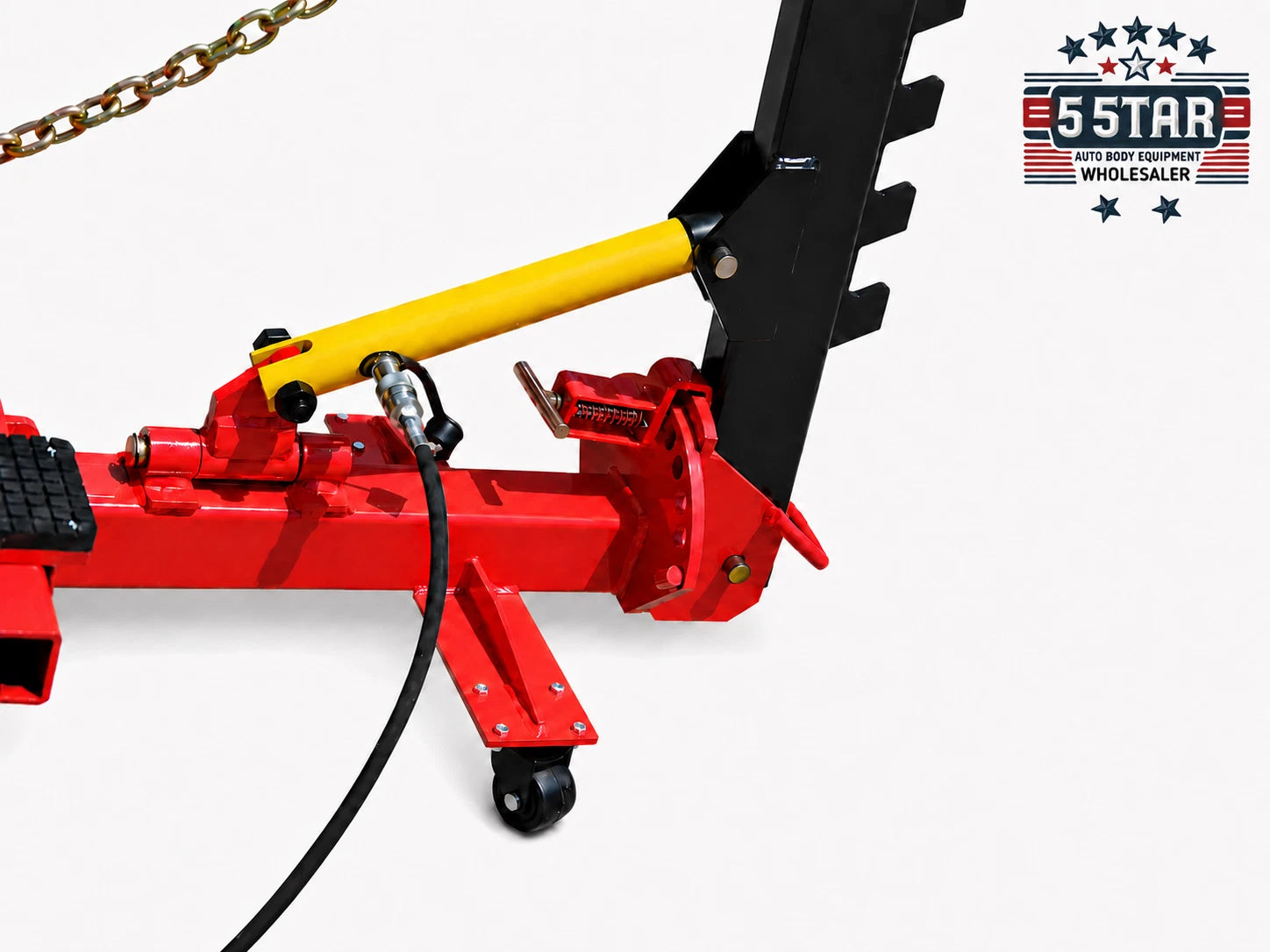 Local Pick Up Only Frame Straightener free clamps + 3 Ton Air Jack