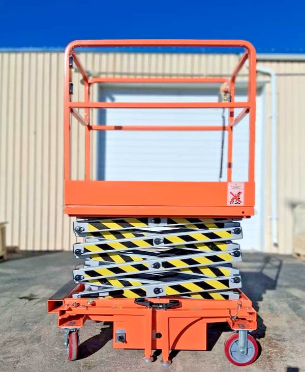 2020 Open Box 5 STAR 16 FEET MAX LIFT ELECTRIC SCISSOR LIFT MAN LIFT