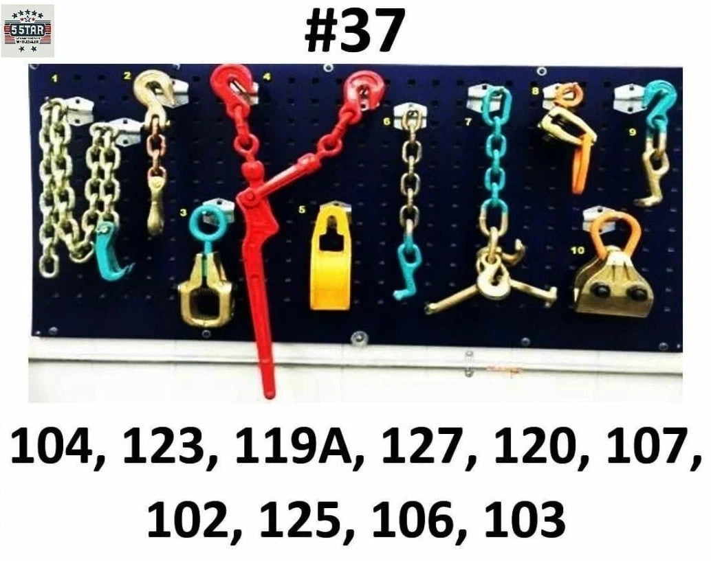 SET#37 - 10 pieces Mo Clamp Style Auto Body Frame Machine tools clamps Towing