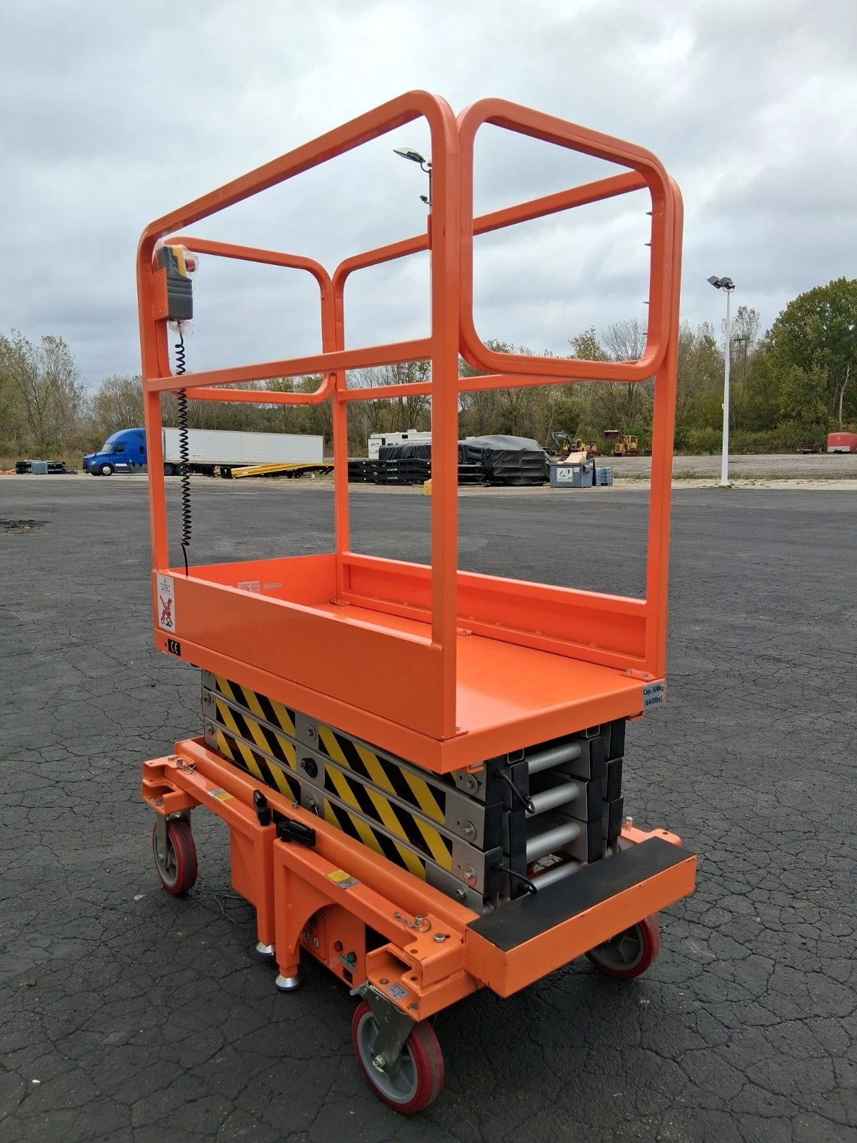 LOCAL PICK UP ONLY 2022 Open Box 5 STAR 16 FEET MAX LIFT ELECTRIC SCISSOR LIFT MAN LIFT&nbsp;