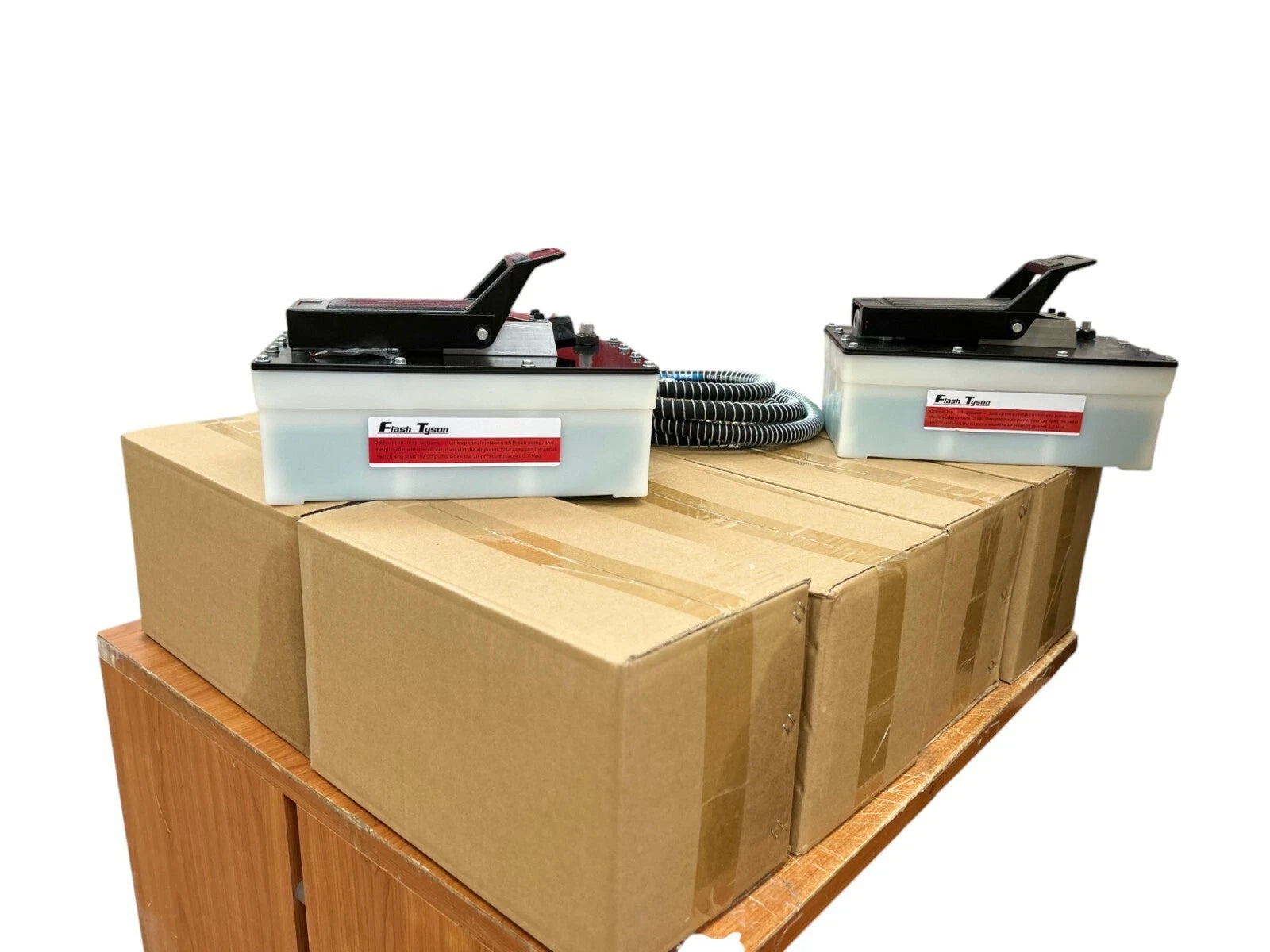 10 Sets Wholesale Deal Air Hydraulic Foot Pump with 10000 PSI