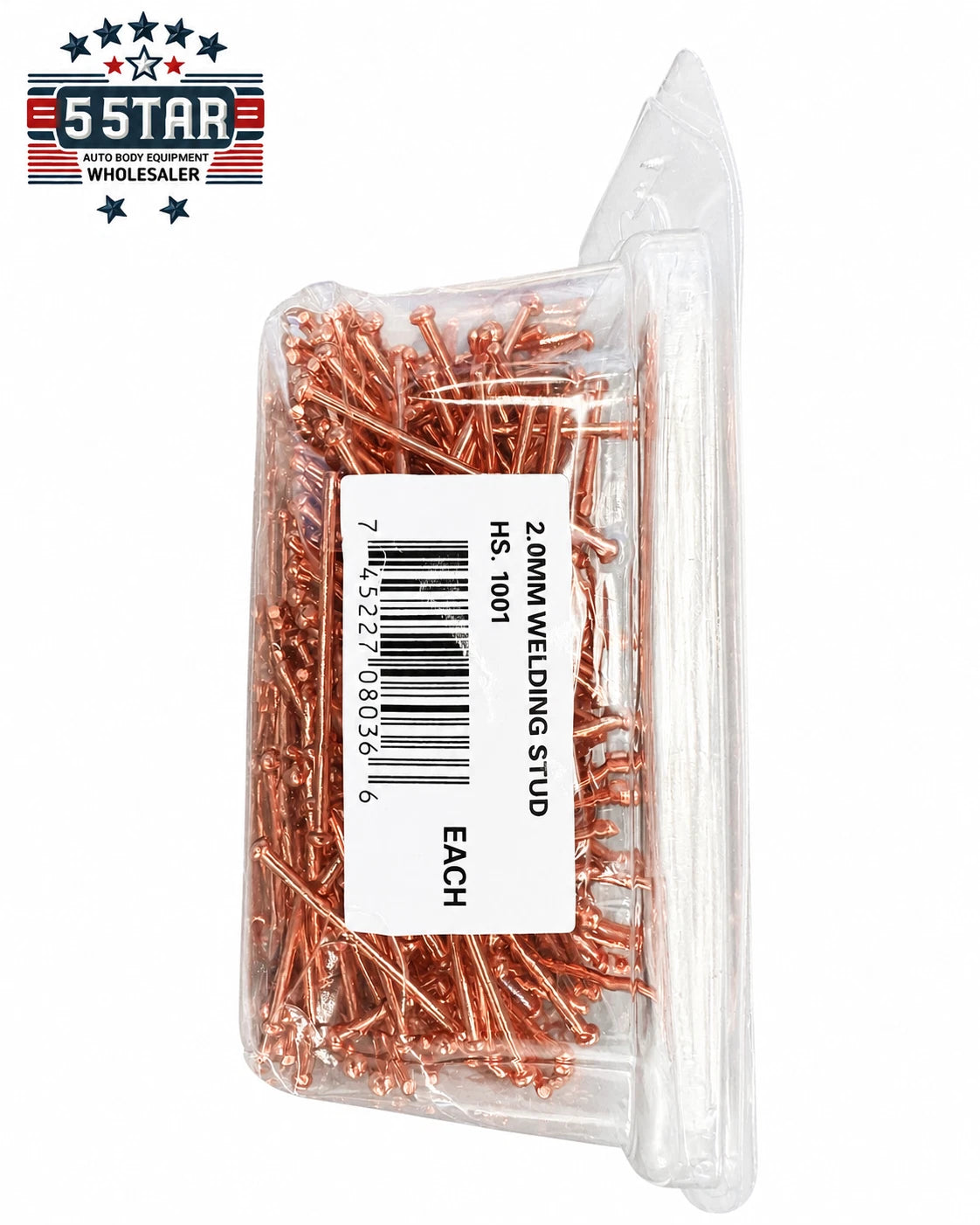 Hud Studs Universal Welding Studs Flexpert # 1001 2.0MM 500 Pcs Autobody shop