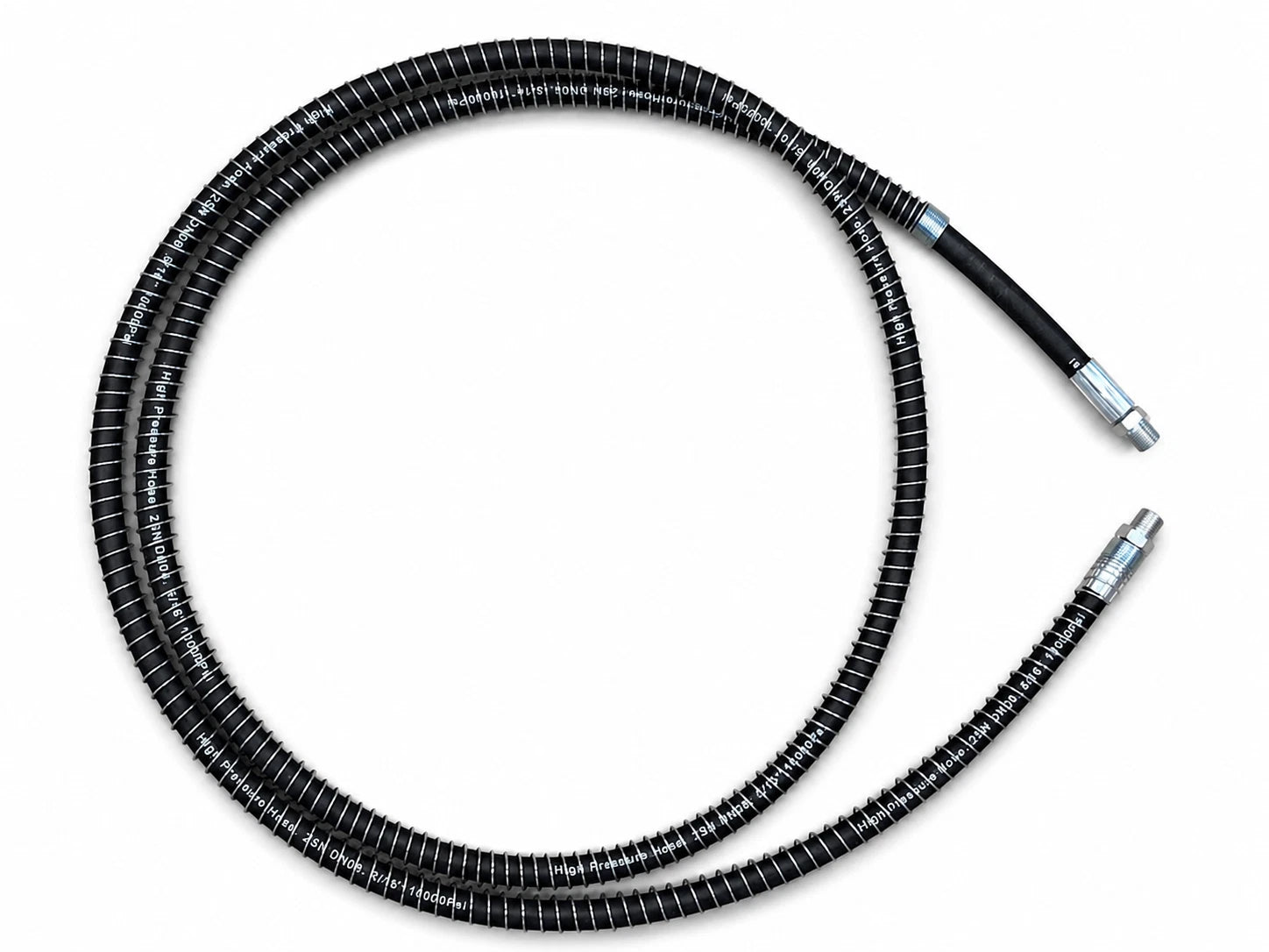Air Hydraulic hoes 10000 PSI Auto Body Frame machine foot pump 8 FEET 6 INCHES