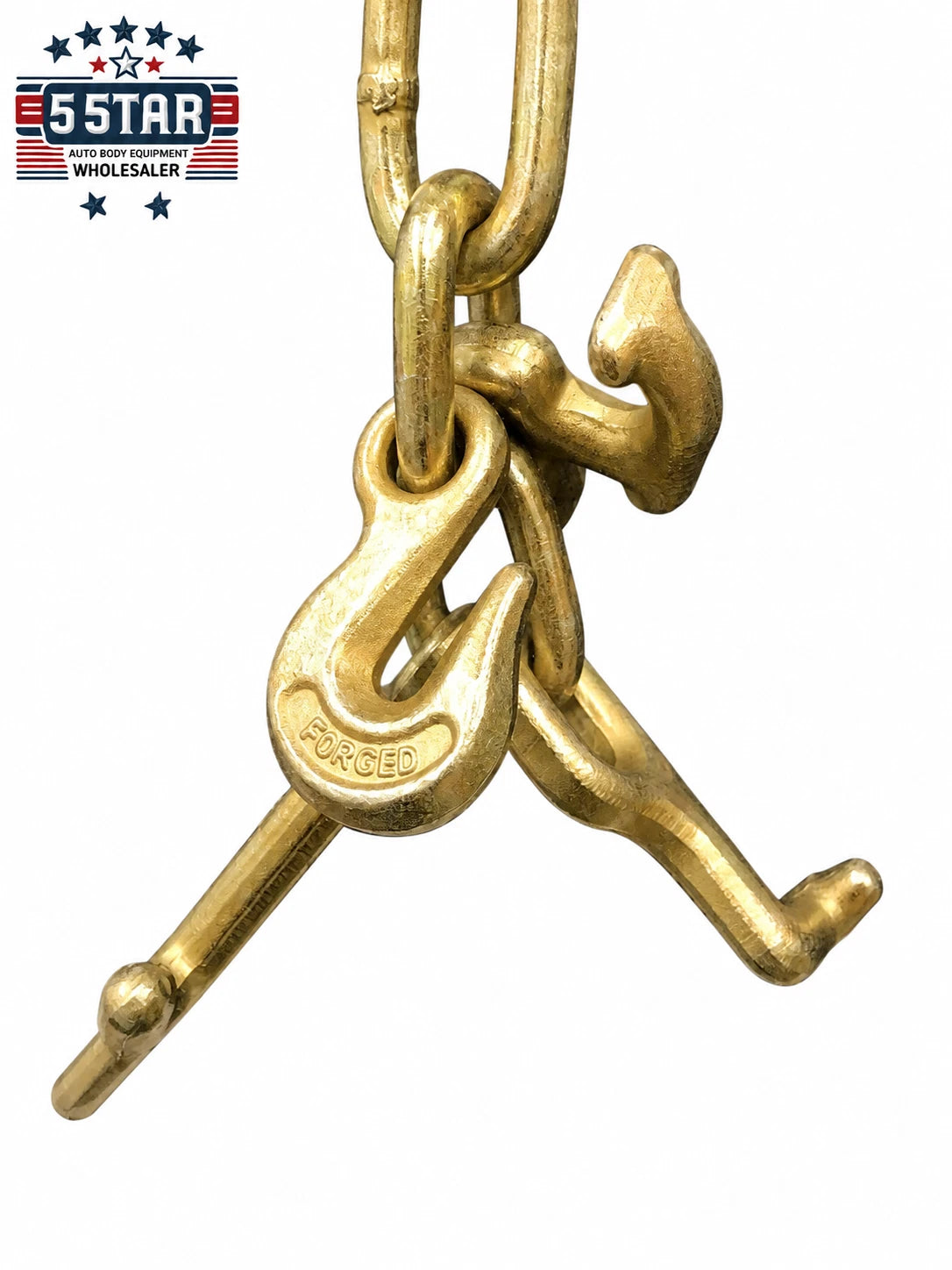 Heavy Tie Down Hook Auto Body Frame Machine Towing tool 16" TOW TRUCK WRECKER