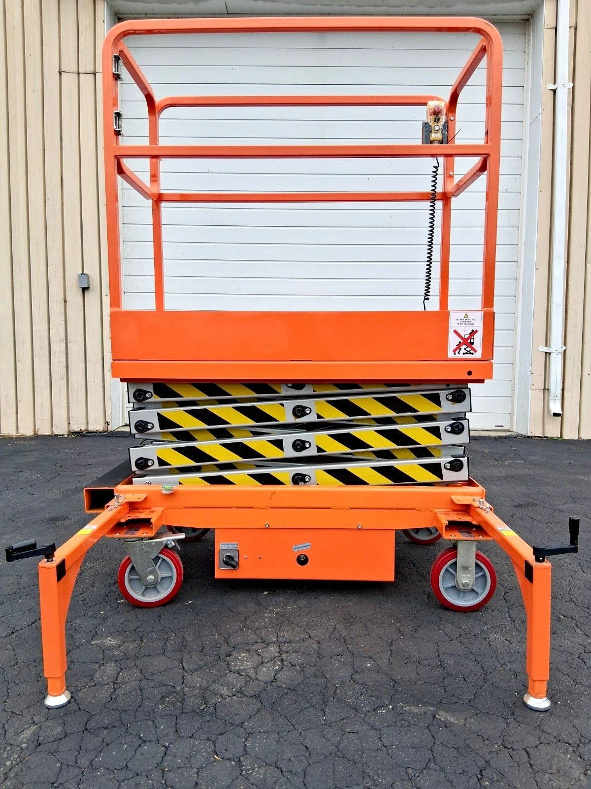LOCAL PICK UP ONLY 2022 Open Box 5 STAR 16 FEET MAX LIFT ELECTRIC SCISSOR LIFT MAN LIFT&nbsp;