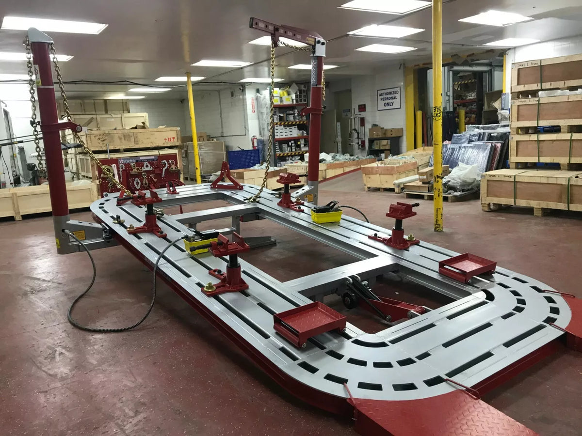 FREE SHIPPING NEW 18.5 FEET AUTO BODY FRAME MACHINE FREE SHIPPING + CLAMPS, TOOLS