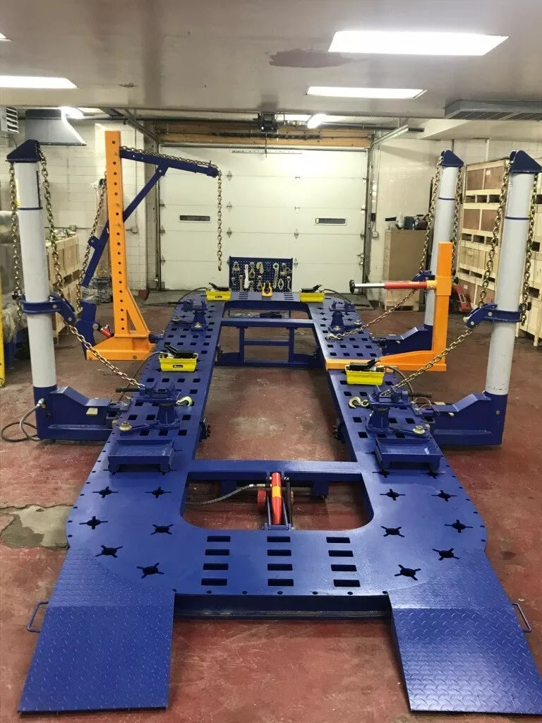 FREE SHIPPING 22 FEET 4 TOWERS AUTO BODY SHOP FRAME MACHINE RACK – 5 ...