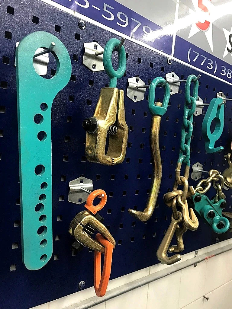 SET#23 AUTO BODY FRAME MACHINE 10 PIECE TOOL AND CLAMP SET SPECIAL PRICING.