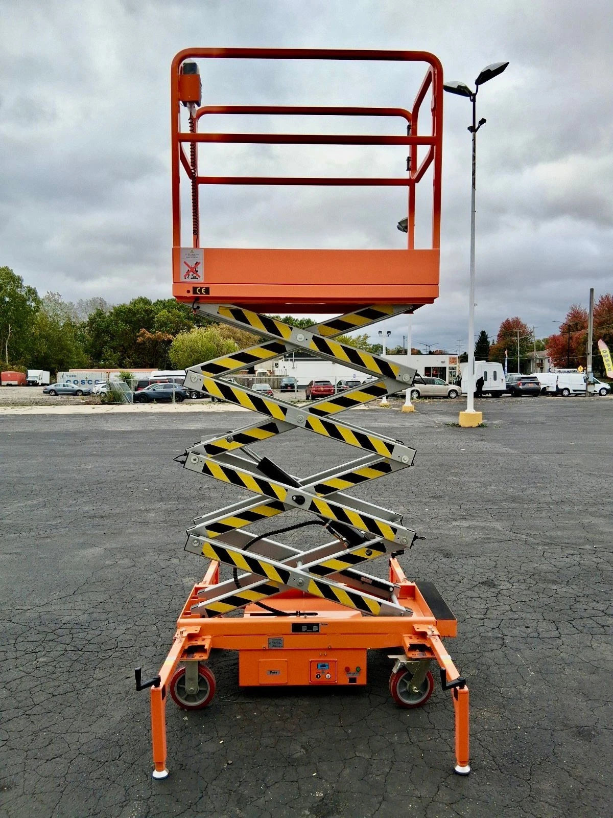 LOCAL PICK UP ONLY 2022 Open Box 5 STAR 16 FEET MAX LIFT ELECTRIC SCISSOR LIFT MAN LIFT&nbsp;
