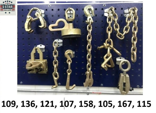 AUTO BODY FRAME MACHINE 8 PIECE CLAMPS & TOOLS COMBO DEAL Collision Repair tools